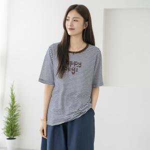 엄마옷 마담4060 바이단가라티셔츠 여름티셔츠 -ZTE2505043-