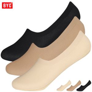 BYC통풍성과쿨링감있는메쉬여성덧신10켤레SWC0003