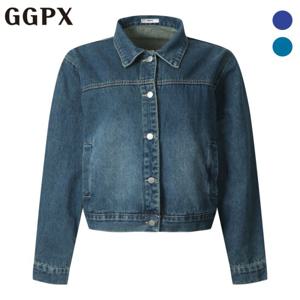 [GGPX] 데일리룩 숏 데님 자켓 (GP2JK022F)