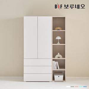 [착불] 비긴 1200 E세트 옷장 이불장 미니 아이 작은방 원룸 슬림