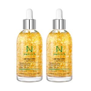 [코리아나] [앰플엔] 24K 골드샷 앰플 대용량 100ml 1+1