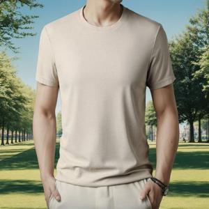 [깨비몰] 여름 와플 쿨링 반팔티 기본핏 두꺼운 쿨티