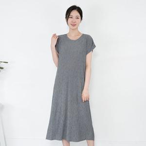 여성 엄마옷 인견 플리츠원피스 OP205304 중년여성의류/50대/60대/마담/빅사이즈/할머니옷