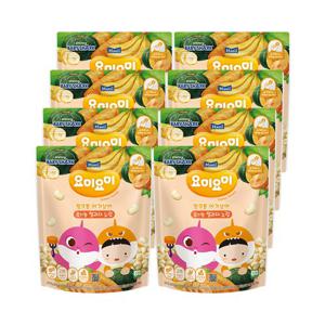 요미요미 유기농 쌀과자 노랑 25g 8개