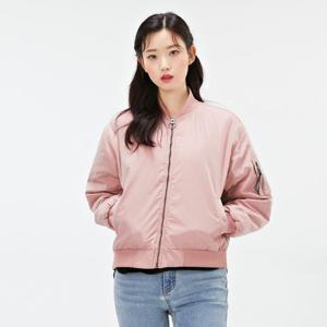 [체이스컬트]여성 오버핏 옆트임 항공 점퍼-AFAG4151C0P