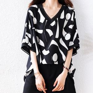 [블랙퀸] 피에티 뷔스티에 빅사이즈 블라우스 blk003571