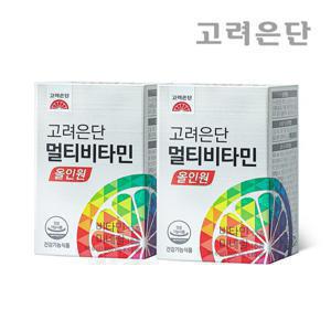 고려은단 멀티비타민 올인원 종합비타민 60정 X 2개 (4개월분)