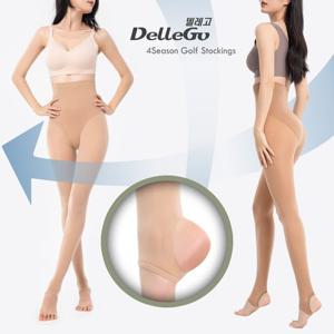 델레고 포시즌 골프스타킹 DLG-22gfsk 무봉제 압박스타킹 UV차단 힙업