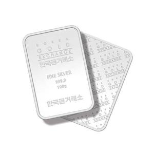 갤러리아_한국금거래소 실버바 100g