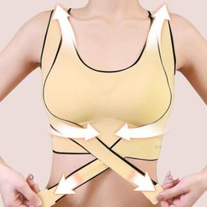 [셀러허브_여성트랜드패션]ONM 심리스 속옷 부유방커버 노와이어 볼륨 자세보정 브라