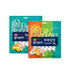 [하림펫푸드] 밥이보약 DOG 하루양갱 30개입세트+면역 28개입