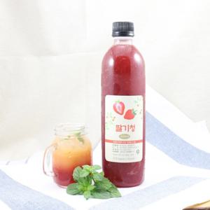 농부가 직접 기르고 만든 딸기청 500ml