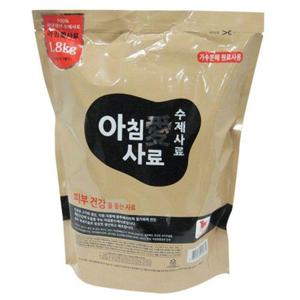 애완용품 아침애 수제사료 피부개.선 1.8kg