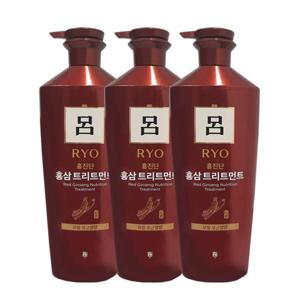 [려]려 홍진단 홍삼 모발영양 트리트먼트 820ml x3