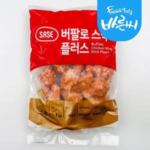 매콤한 치킨봉 닭봉 사세 버팔로스틱 1kg+1kg 에어프라이어 치킨