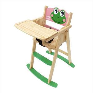 [babycamp(용품)]개구리 캐릭터 접이식 유아용 식탁의자