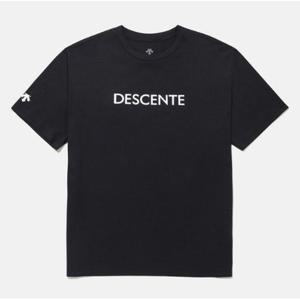 데상트 터프 워딩 반팔 티셔츠 B1 SQ123UTS13 BLK LAV MGRY NAVY WHT