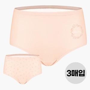 [BYC]여성면팬티 엄마팬티 맥시 부인용 큰사이즈 삼각 팬티 3매입 속옷 선물