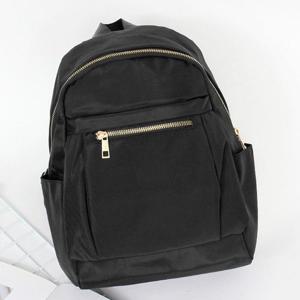 [라일리] Rly 나일론 생활방수 여성 백팩 블랙 캐주얼 데일리 가방