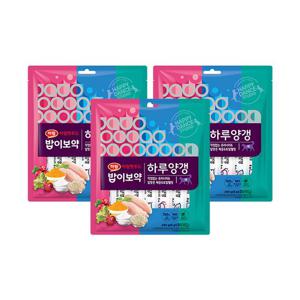 [하림펫푸드] 밥이보약 CAT 하루양갱 웰빙/체중/유리너리 90개입(30개입x3)