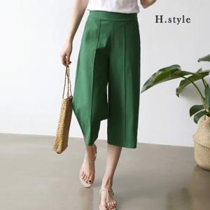 H스타일(DK)도레미마7부팬츠/여름/린넨/통바지/밴딩팬츠/마바지/7부/슬랙스