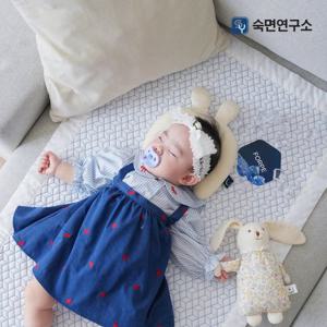 숙면연구소 코오롱 포르페 아이스폴 아기 슬림 쿨패드 신생아 유아용 여름 침대 냉감매트