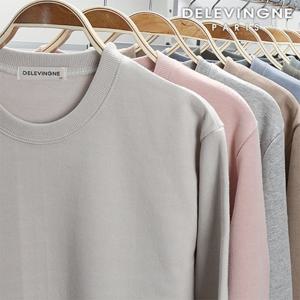 델레바인 엘리자 맨투맨 M~4XL 빅사이즈 티셔츠 남여공용 커플티 무지티