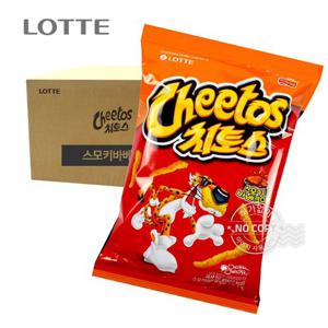 롯데 박스 치토스바비큐 82g 16입 과자 간식 군것질