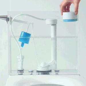 ★2+2 한정 초특가★ BAS 자동 변기 세정제 4개(총 8개월분_8,000회 사용가능)