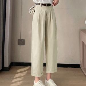 [페이릿] [~77까지][팬츠+벨트set]개트리 와이드 면팬츠
