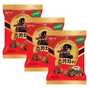[롯데제과] 스카치캔디 커피맛 317g X 3봉