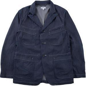 270989 ENGINEERED GARMENTS Bedford Jacket Indigo 8oz Cone Denim (24S1D005-OR181-NL084) (내추럴 치노 트윌 베드