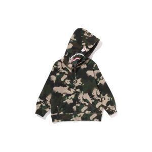 베이프 MAP 카모 샤크 집 후드 그린 90177304 145707081