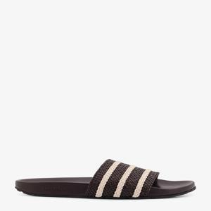 [N85]아디다스 JR0229 남성 슬리퍼 샌들 플립플랍 조리 슬라이드 뮬 슬리퍼 ADIDAS X WALES BONNER WB Adilette flat sandals