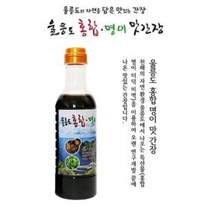 홍가네 울릉도 홍합 명이 만능 맛간장 520g