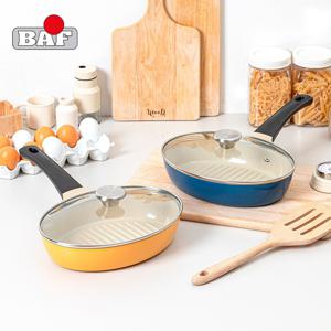 바프 IH 타원 그릴팬 24cm 블루
