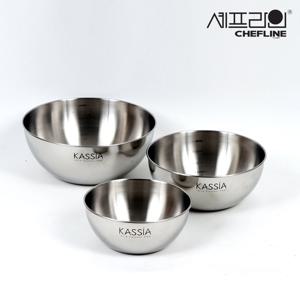 셰프라인 카시아 믹싱볼 3종 세트 (20cm/24cm/28cm)