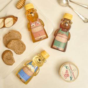 달아라 천연벌꿀 곰돌이 세트(아카시아500g+야생화500g)