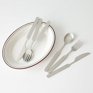 1+1 릿지 올스텐 커트러리 양식기세트 6P (숟가락 포크 나이프)