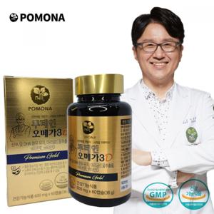 서재걸 박사 눈노화 건조 혈행 개선 루테인 오메가3D 600mg x 60캡슐