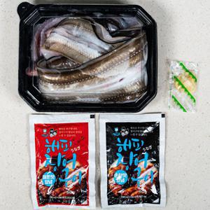 국내산 통영 바다장어 1kg (머리+뼈 포함) (소스 증정)
