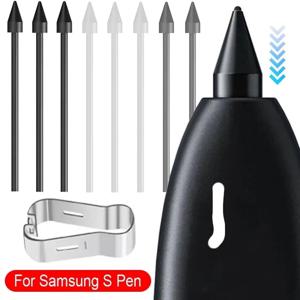 삼성 탭 S6 라이트 S6 S7 S8 스타일러스 펜 교체 팁 펜촉 삼성 갤럭시 탭 S7FE S8 + S8Ultra S9 예비 펜촉