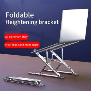 N8 조정 가능한 휴대용 노트북 스탠드 알루미늄 Macbook 태블릿 노트북 스탠드 테이블 냉각 패드 접이식 노트북 홀더