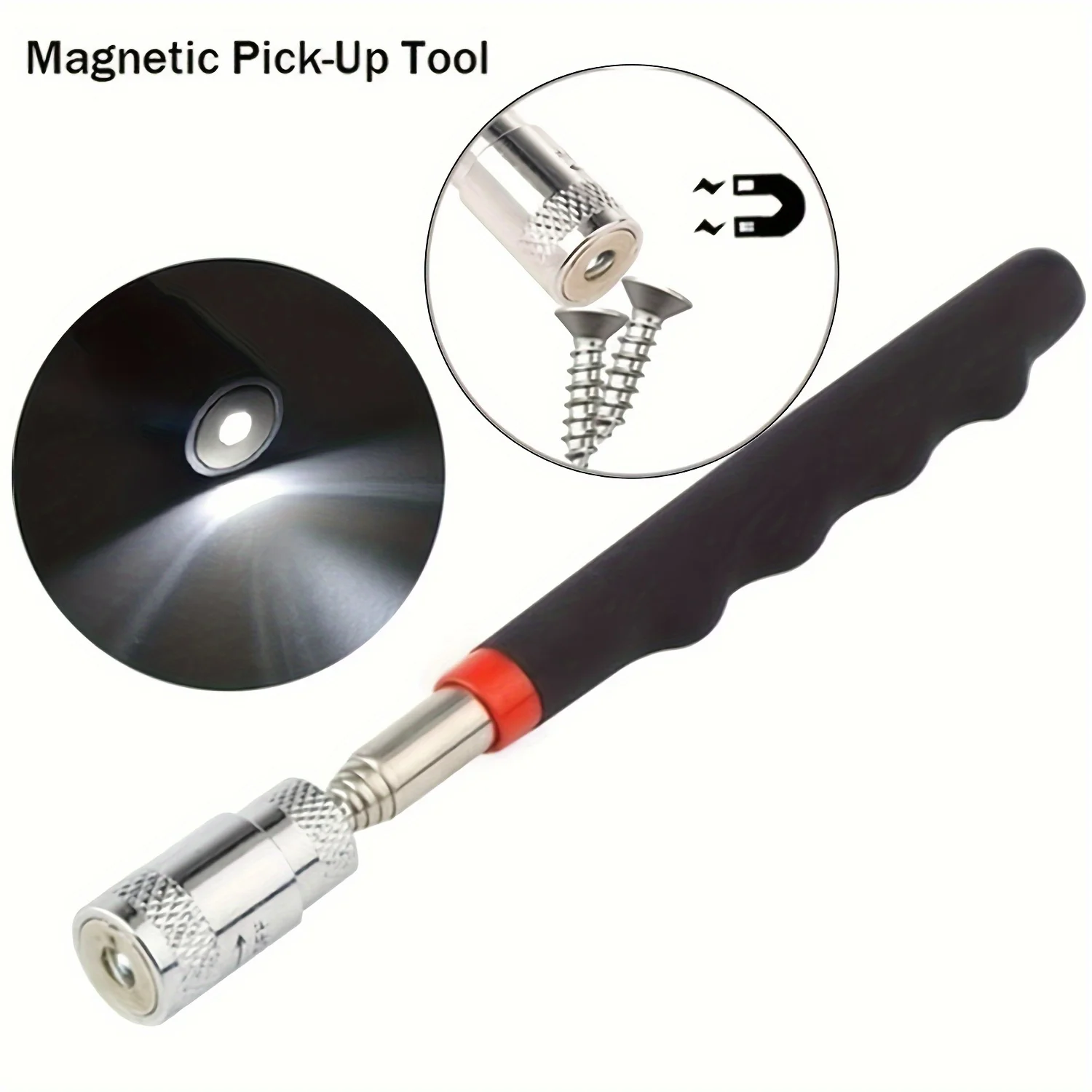 Teleskop 픽업 자석 Eisen Stange Haushalt 자동차 수리 및 검사 Werkzeug Strong Magnetische Metall Schraub