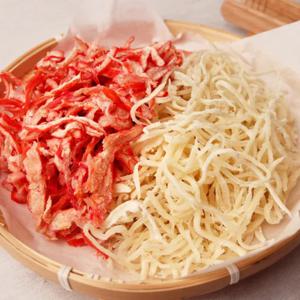 바다푸드 백진미 홍진미채 오징어채 1kg