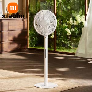 XIAOMI MIJIA DC 인버터 플로어 팬 프로, 초박형 디자인, 접이식 보관함, 100가지 공기 흐름 설정, 조용한 작동, 선풍기