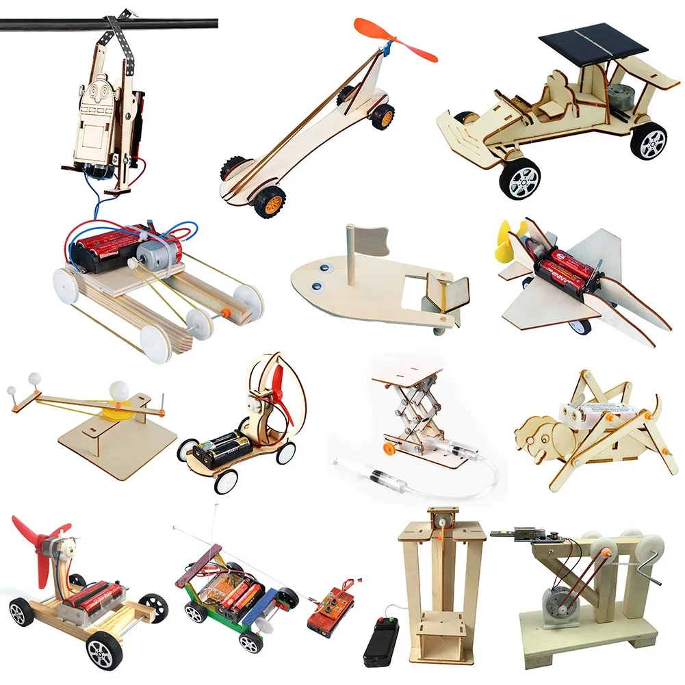 어린이 DIY 과학 장난감 교육 과학 실험 키트 유압 리프트 테이블 모델 물리학 학교 STEM 프로젝트