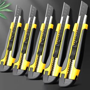 대형 아트 나이프 스테인레스 스틸 종이 커터 다목적 플라스틱 손잡이 Diy 공예 벽지에 대한 내구성 문구 용품