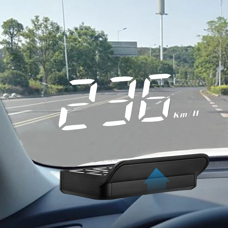 M3 자동 obd2 gps 헤드 업 디스플레이 자동 전자 hud 프로젝터 디스플레이 모든 자동차에 대한 디지털 자동차 속도계 액세서리
