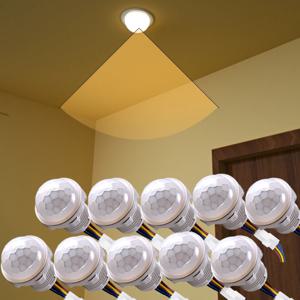 110V 220V 미니 모션 센서 Pir 적외선 모션 센서 스마트 스위치 센서 스마트 홈 인체 자동 센서 야간 램프